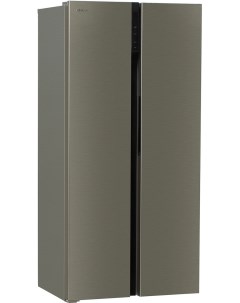 Холодильник CS4505F Нержавеющая сталь Hyundai
