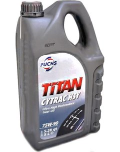 Трансмиссионное масло Titan Cytrac HSY 75W90 5л 600635770 Fuchs
