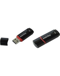 USB Flash Smart Buy Crown Black 64GB SB64GBCRW K Smartbuy