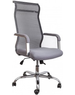 Офисное кресло AksHome Grid B ткань сетка серый Седия