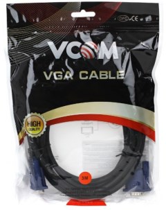 Кабель для компьютера VVG6448 3MO Vcom