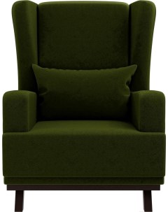 Кресло Лига Диванов Джон микровельвет зеленый 101980 Mebelico