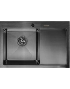 Кухонная мойка AF 780х505 L Black PVD Nano Arfeka