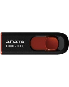 USB Flash C008 Black Red 16 Гб AC008 16G RKD A-data