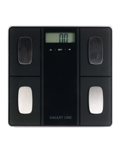 Напольные весы электронные Galaxy GL 4854 черный Galaxy line