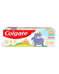Зубная паста Детская без фторида 3 5лет 60 Colgate