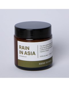 Аромасвеча Rain in Asia 100 Here to feel