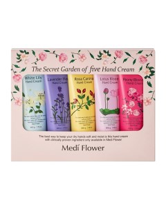 Набор кремов для рук Цветочный сад Mediflower