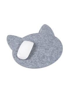 Коврик из фетра для компьютерной мыши в форме кошки Flexpocket