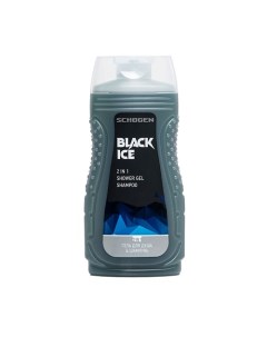 Гель для душа и шампунь мужской Black Ice 400 Schogen