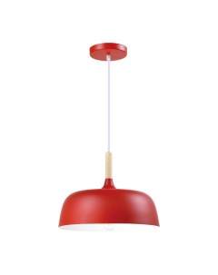 Подвесной светильник augustina v1272 1p красный 240 см Moderli