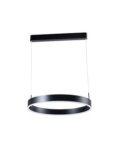 Подвесной светодиодный светильник straight v2454 pl черный 1200 см Moderli