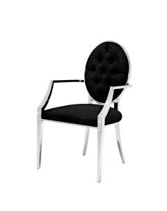 Обеденный стул черный 57x99x60 см To4rooms