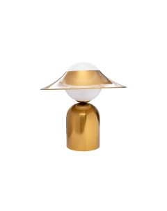 K2km1309t лампа настольная d32 h35см золотой Garda decor