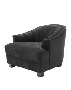 Кресло черный 93x75x90 см To4rooms