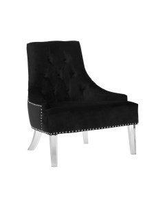 Кресло черный 74x84x78 см To4rooms