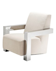 Кресло белый 84x85x85 см To4rooms