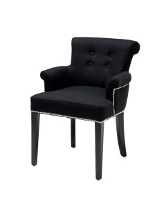 Кресло черный 49x88x56 см To4rooms