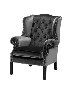 Кресло серый 72x103x65 см To4rooms