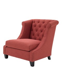 Кресло красный 86x92x93 см To4rooms