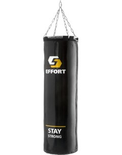 Боксерский мешок E254 35 кг черный Effort