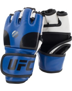 Перчатки MMA тренировочные с открытой ладонью S M Blue UHK 90077 82 UHK 69670 Ufc