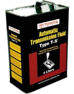Трансмиссионное масло ATF Type T4 4л 0888681015 Toyota