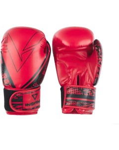 Боксерские перчатки Odin 8oz красный IN22 BG200 красный 8oz Insane