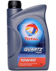 Моторное масло Quartz 7000 10W40 201528 1л Total