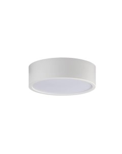 Потолочный светодиодный светильник m04 525 125 white белый 40 см Italline