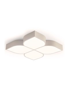 Потолочный светодиодный светильник agnes v1001 cl белый 90 см Moderli