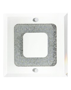 Потолочный светодиодный светильник nora w00785 6w серебристый 180x70 см Abrasax