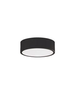 Потолочный светодиодный светильник m04 525 95 black черный 40 см Italline