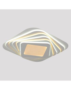 Потолочный светодиодный светильник rita v2852 cl белый 500x80 см Moderli