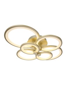 Потолочная светодиодная люстра oliver 2073 03 05c золотой 170 см Stilfort