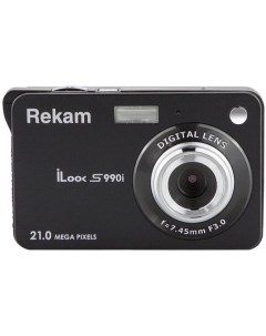 Фотоаппарат iLook S990i черный 1108005142 Rekam