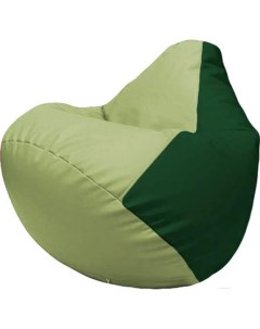 Кресло мешок Груша Макси оливковый зеленый Г2 3 0401 Flagman