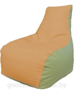 Кресло мешок Бумеранг оранжевый оливковый Б1 3 11 Flagman