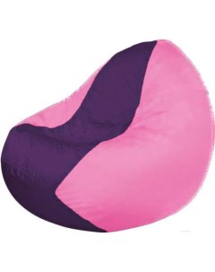 Кресло мешок кресло Classic К2 1 173 фиолетовый розовый Flagman