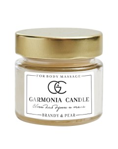 Свеча ароматическая Коньячная груша 100 Garmonia candle