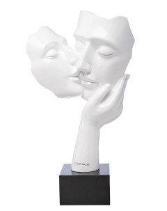 D5128wh статуэтка поцелуй белая 27 14 50см белый Garda decor
