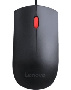 Мышь Essential USB Mouse черный Lenovo