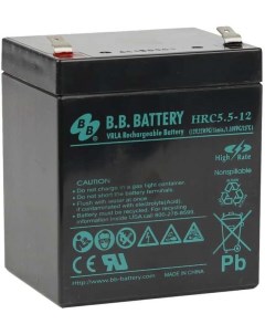 Аккумулятор для ИБП HRC 5 5 12 B.b. battery