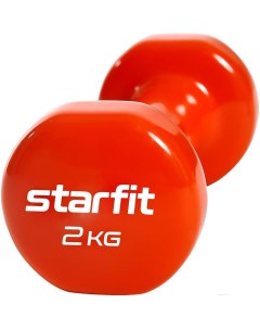 Гантель Core DB 101 2 кг оранжевый Starfit