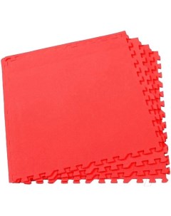 Развивающий коврик Мягкий пол универсальный 60МП красный Eco cover