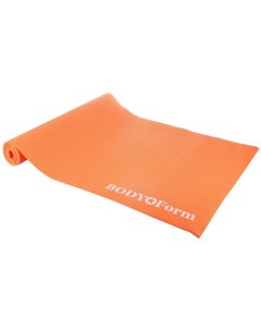 Коврик для йоги и фитнеса 173x61x0 4 см BF YM01 Orange Body form