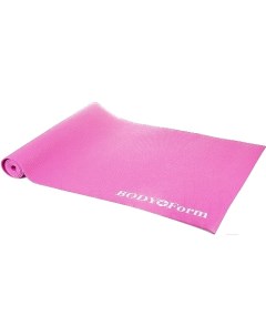 Коврик для йоги и фитнеса BF YM01 173x61x0 8 см Pink Body form