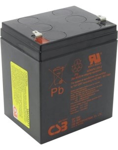 Аккумулятор для ИБП GP 1245 F1 16W 12V 4 5Ah Csb