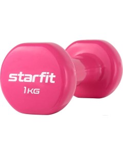 Гантель Core DB 101 1 кг розовый Starfit