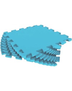 Развивающий коврик Мягкий пол универсальный 33МП голубой Eco cover